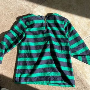 Black and Green striped long sleeve